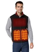 ORORO Heated Fleece Vest product photo