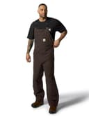 Carhartt Washed Duck Insulated Bib Overall product photo