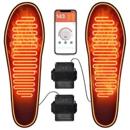 Rechargeable heated insoles product photo